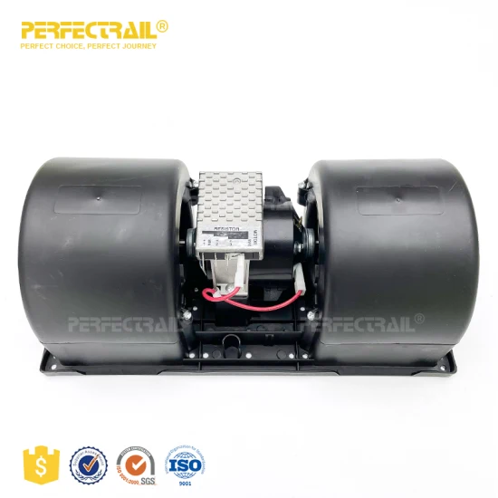 Perfectrail 86592107 Piezas de tractor Conjunto de motor de ventilador de 12 V para New Holland para Ford